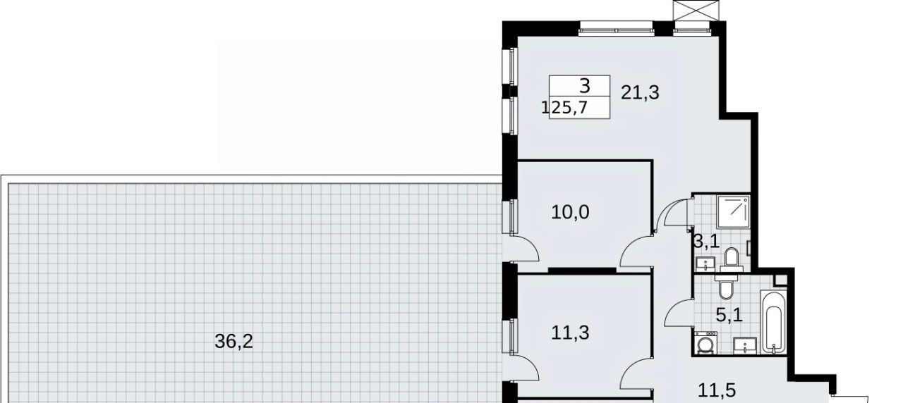 квартира г Москва п Сосенское ЖК Скандинавия 2/2 метро Коммунарка 37. фото 1