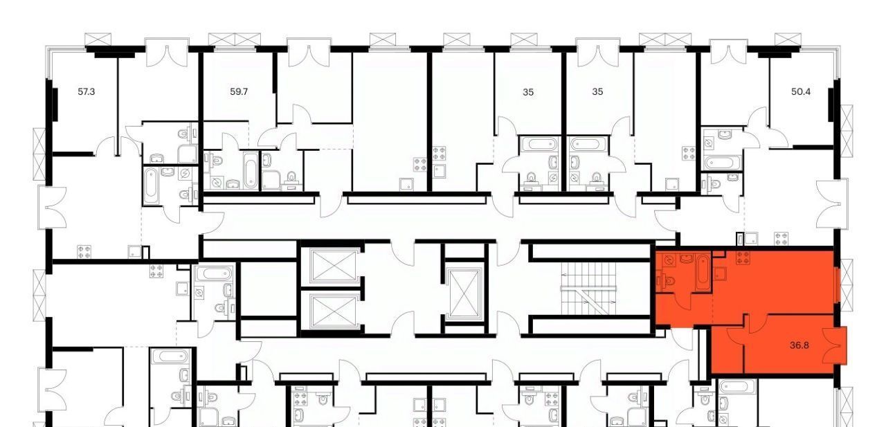 квартира г Москва метро Спартак ш Волоколамское 71к/9 фото 2