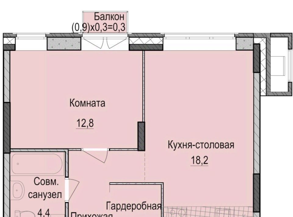 квартира г Казань ЖК «Ферма-2» Проспект Победы, жилмассив фото 1