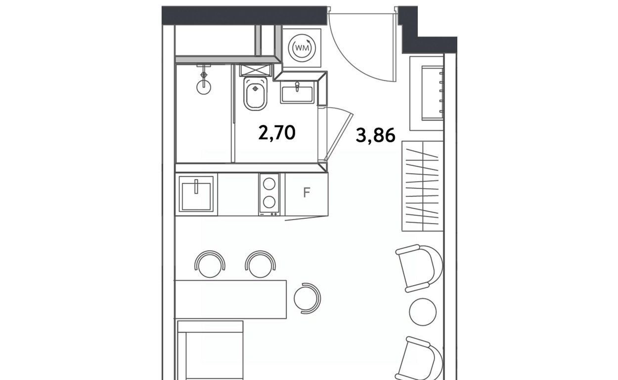 квартира г Москва метро Измайлово проезд Окружной 10г фото 19