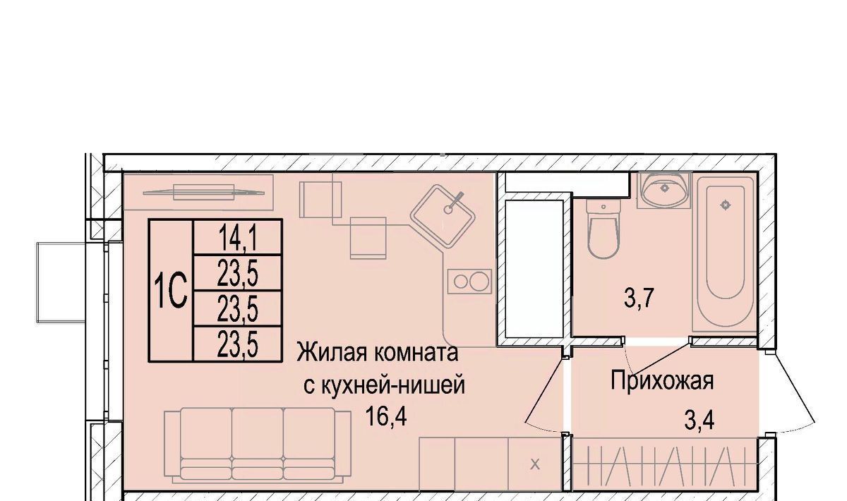 квартира г Мытищи ул Медицинская 2а Медведково фото 1