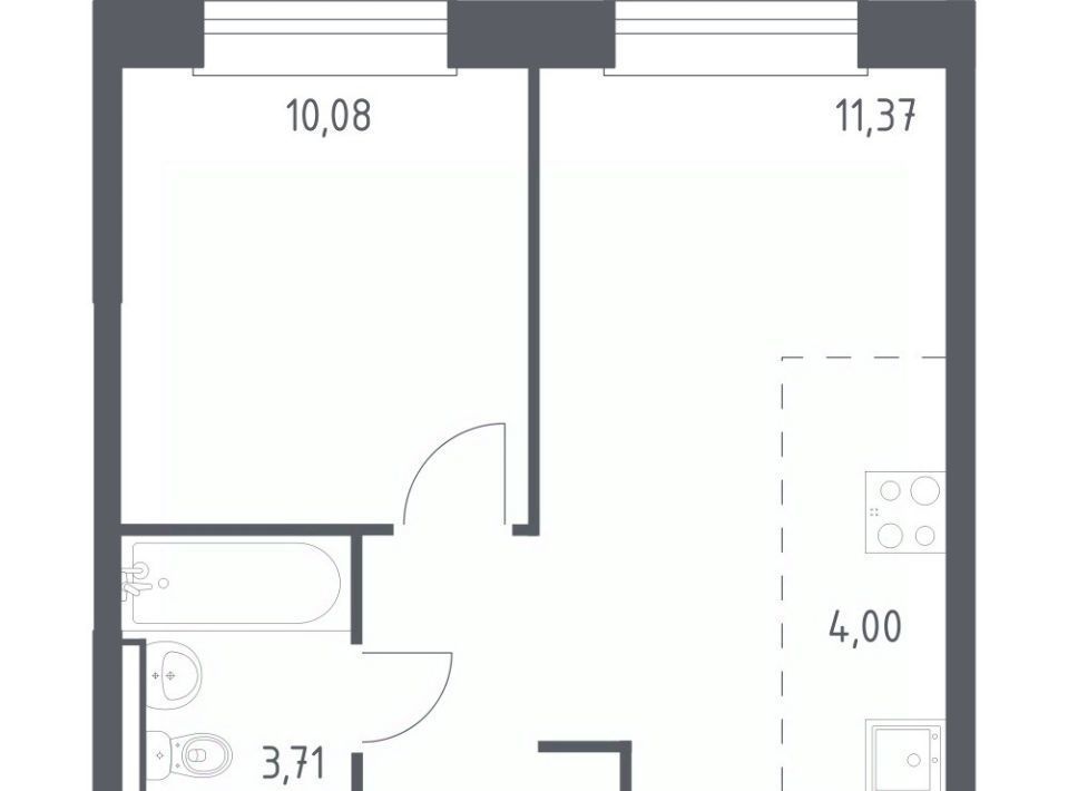 квартира г Москва п Сосенское д Столбово метро Коммунарка Эко Бунино жилой комплекс, 14. 2 фото 1