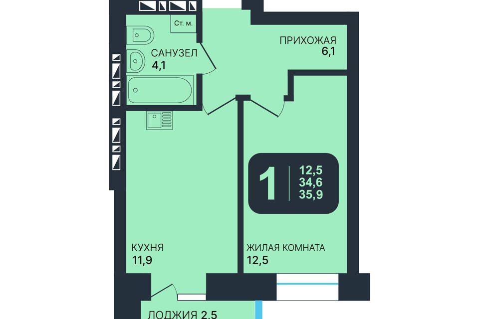 квартира г Новосибирск ул Гаранина 33/4 городской округ Новосибирск фото 1