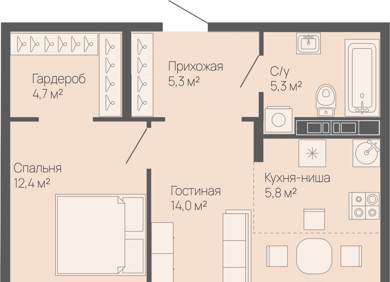 квартира г Нижний Новгород Горьковская Резиденция жилой комплекс фото 1