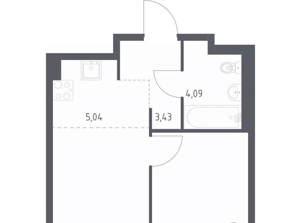 квартира г Москва п Кокошкино Кокошкино, № 37 кв-л фото 1