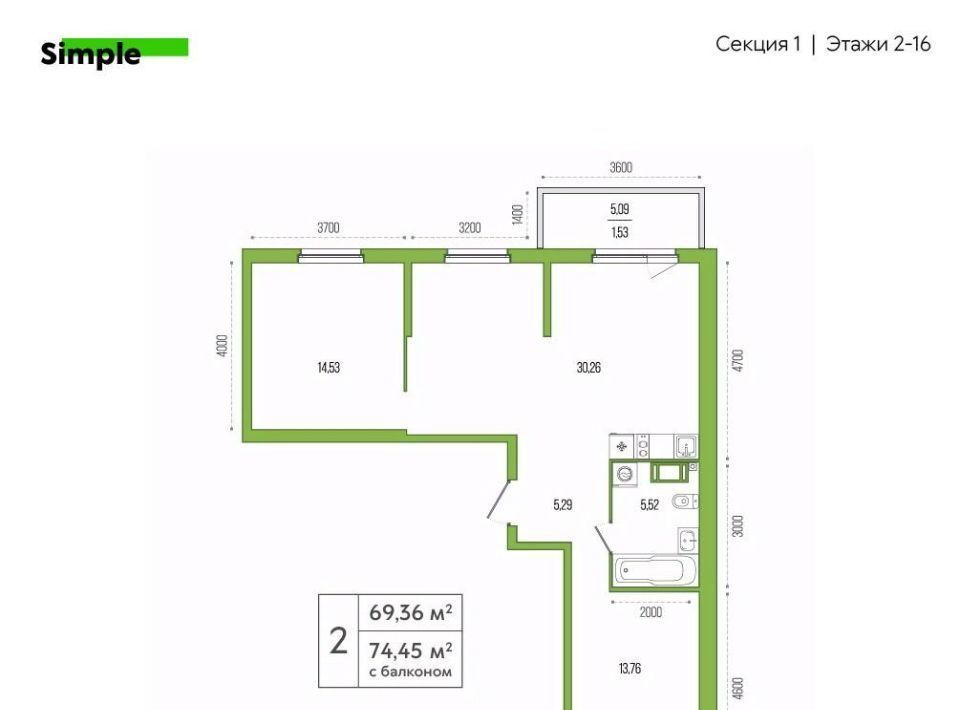 квартира г Санкт-Петербург п Шушары пр-кт Новгородский 2к/3 метро Купчино фото 1