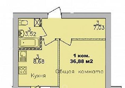 квартира г Новосибирск метро Площадь Гарина-Михайловского ул Романтиков 20 микрорайон «Дивногорский» фото 1