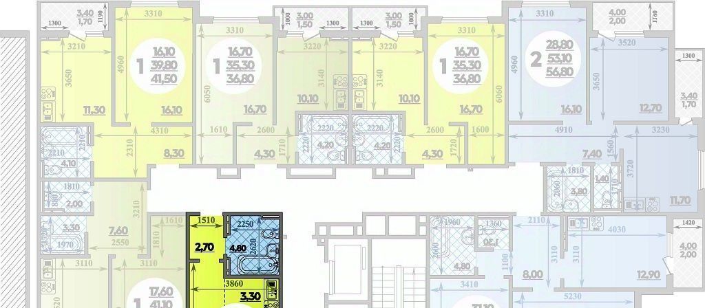 квартира г Краснодар р-н Прикубанский ул Героев-Разведчиков 17к/1 фото 1