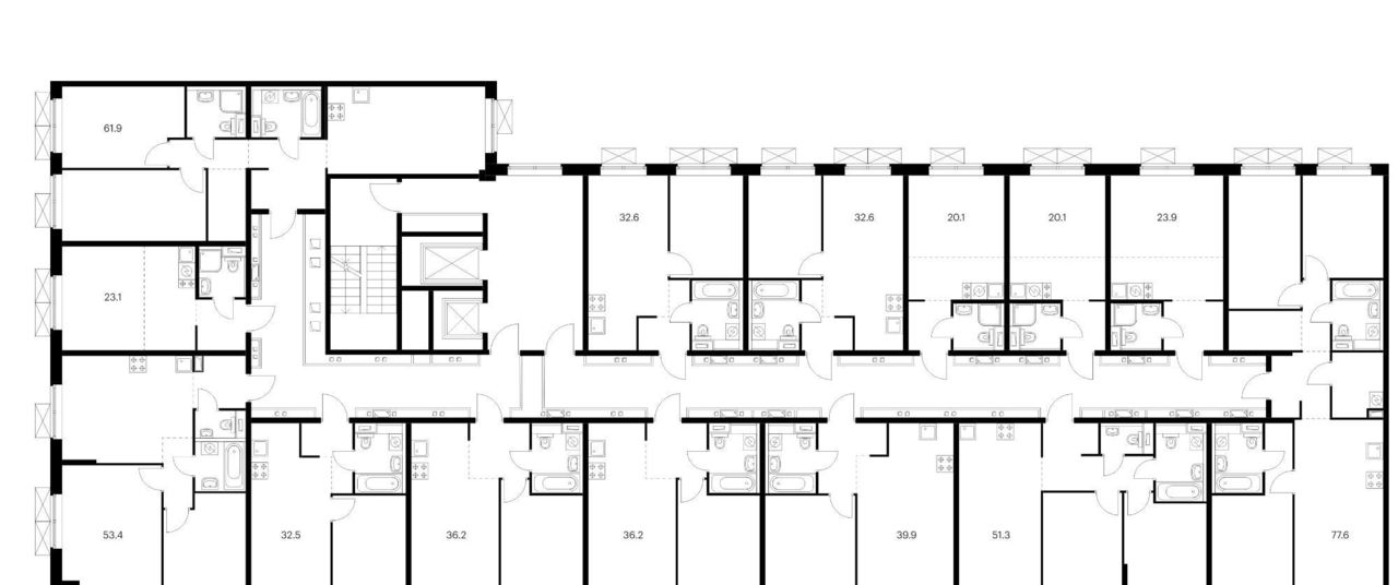 квартира г Красногорск п Ильинское-Усово ЖК Ильинские луга 2 Опалиха, 1-2.2 фото 2