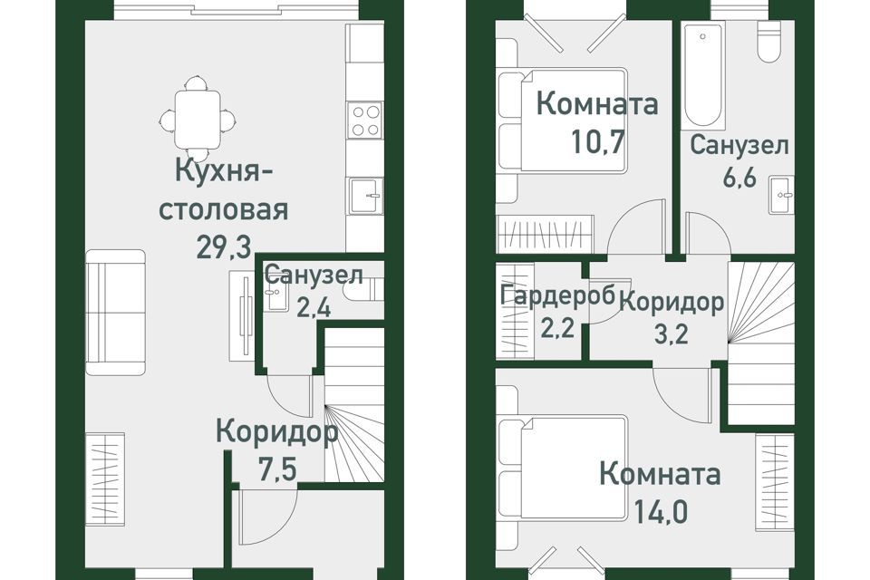 квартира р-н Сосновский п Западный б-р Цветной фото 1