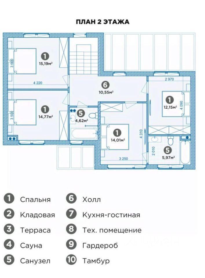 дом р-н Всеволожский п Новое Токсово ул Парковая Токсовское городское поселение, Токсово фото 12