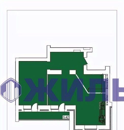 квартира г Нефтеюганск мкр 5-й 49к/2 фото 3