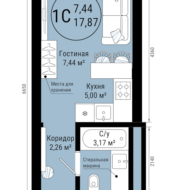 квартира г Уфа ул Летчиков 2/10 городской округ Уфа фото 1