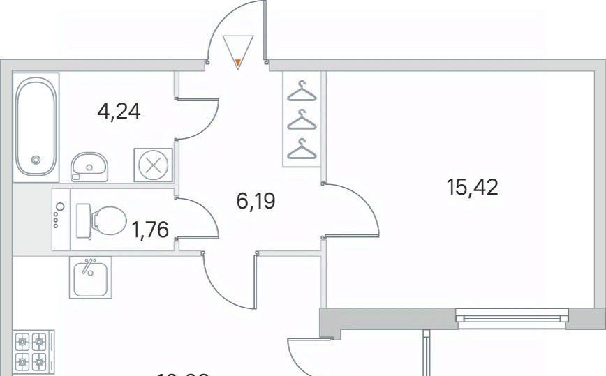 квартира р-н Всеволожский п Янино-1 ул Ясная 20к/2 Заневское городское поселение, Проспект Большевиков фото 1