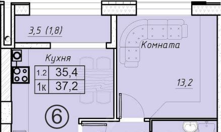 квартира г Батайск ЖК Солнечный Город жилой комплекс фото 1