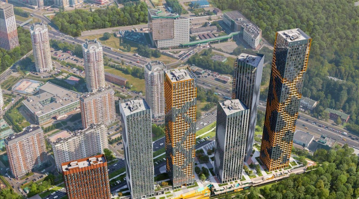 квартира г Москва метро Аминьевская ЖК Левел Мичуринский к 3 фото 3