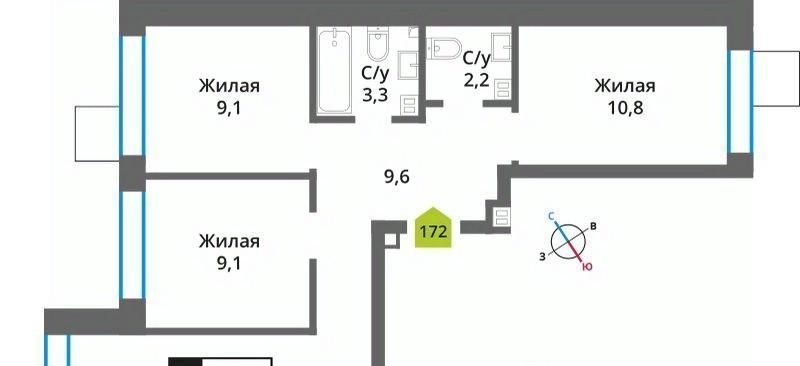 квартира г Красногорск мкр Опалиха Никольский Квартал Отрада жилой комплекс, Аникеевка фото 1