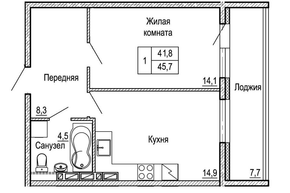 квартира г Владивосток ул Черняховского 5а Владивостокский городской округ фото 1