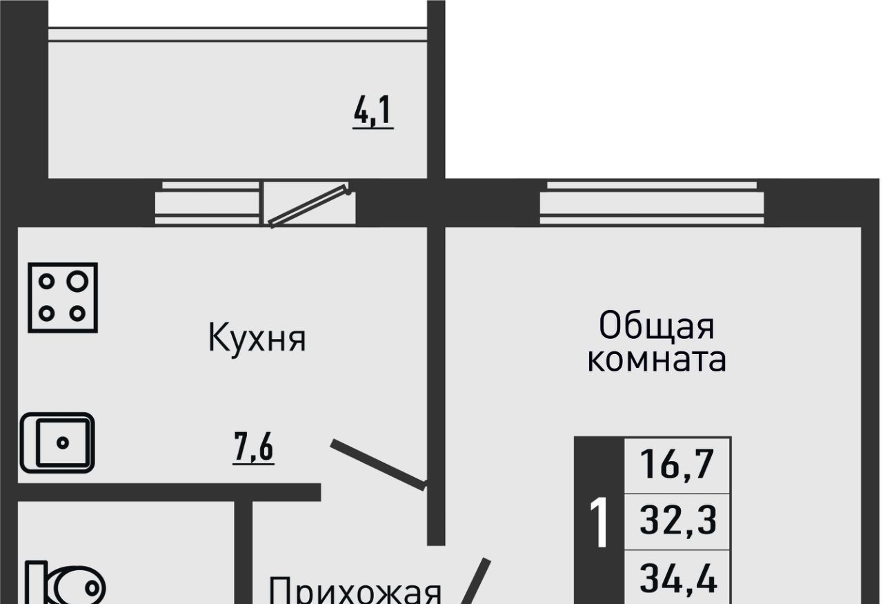 квартира р-н Орловский д Жилина ул Садовая 2к/1 фото 1