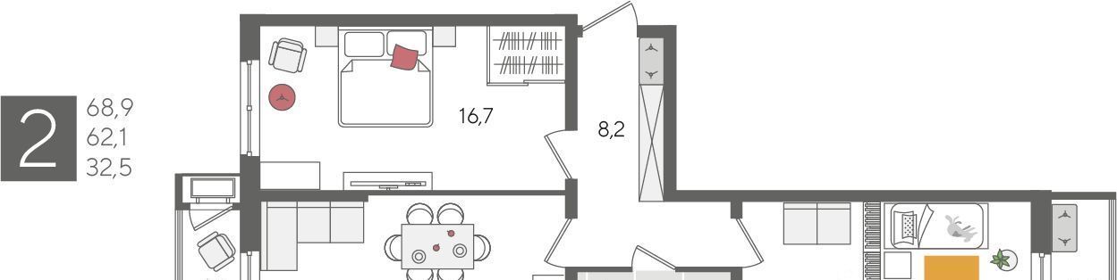 квартира г Краснодар р-н Карасунский ул Новороссийская 102/4 фото 1