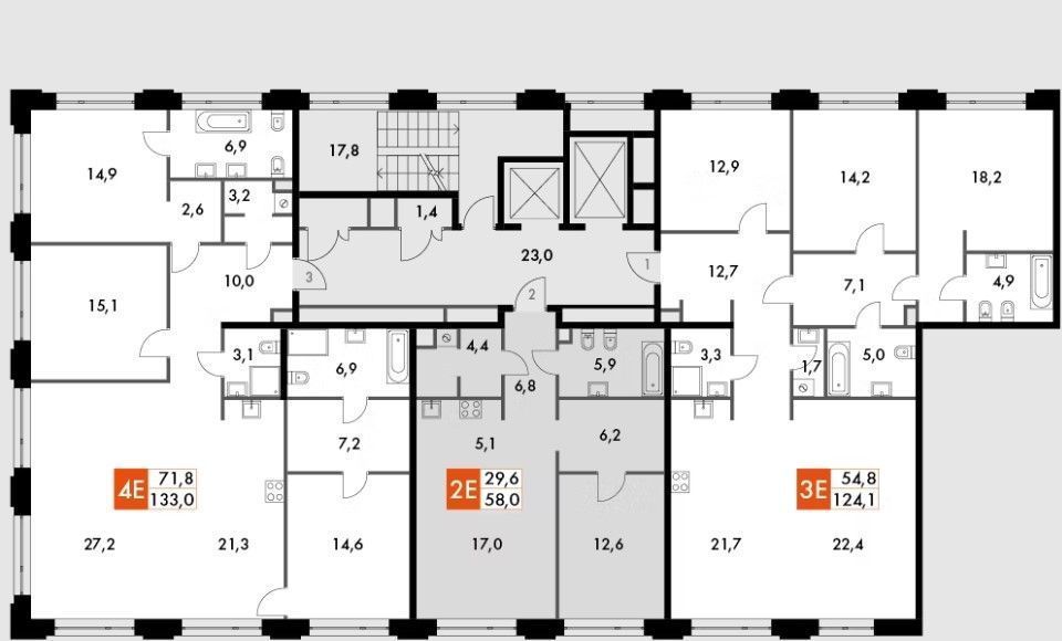 квартира г Москва метро Хорошёво ул Шеногина 3/2 вл 2/23к фото 2