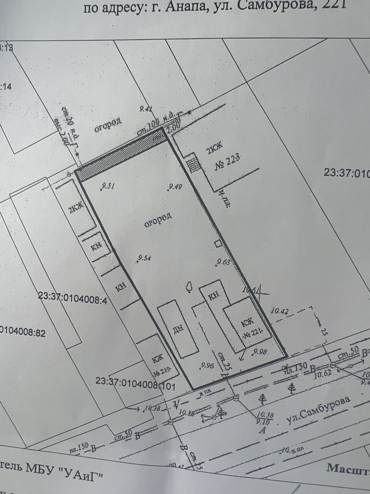 земля р-н Анапский г Анапа ул Самбурова муниципальное образование Анапа фото 2