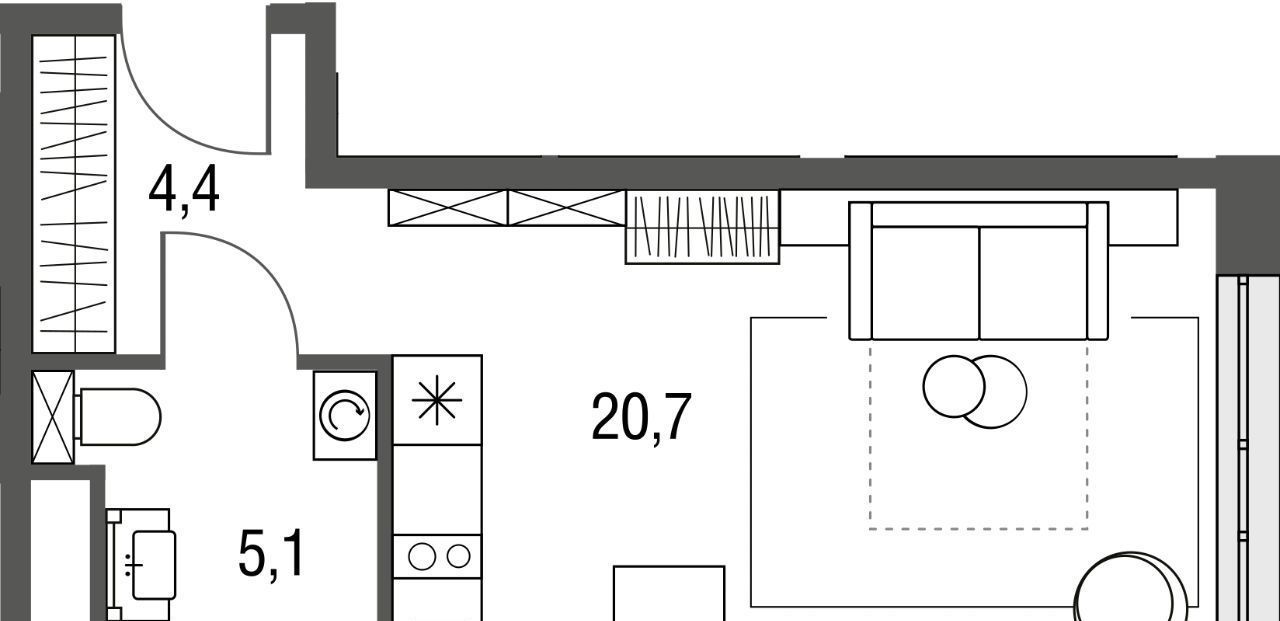 квартира г Москва метро Бульвар Рокоссовского ул Тагильская 4к/1 фото 1