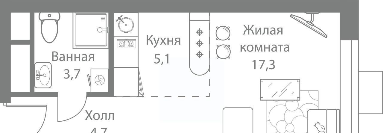 квартира г Москва метро Сетунь ЖК Стеллар Сити фото 1