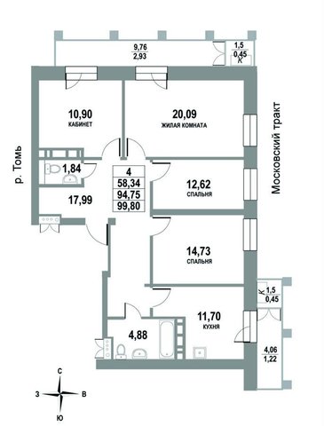 р-н Кировский д. 109Б фото