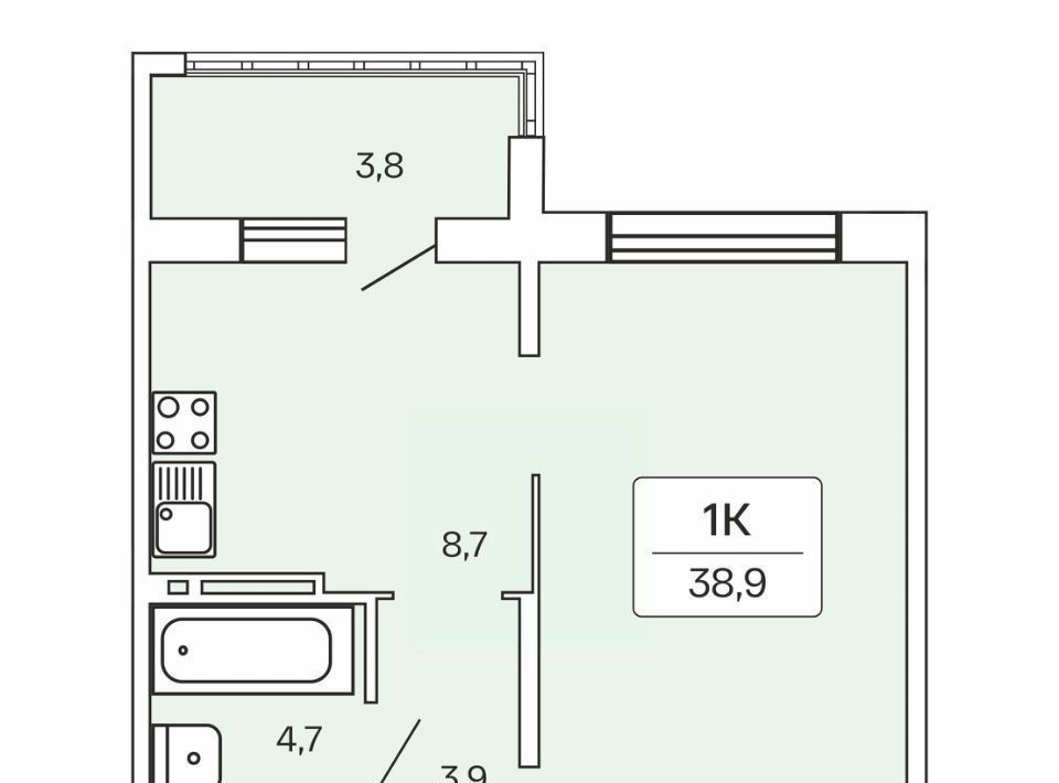 квартира г Новосибирск ул Сибиряков-Гвардейцев 53/10 Площадь Маркса фото 1