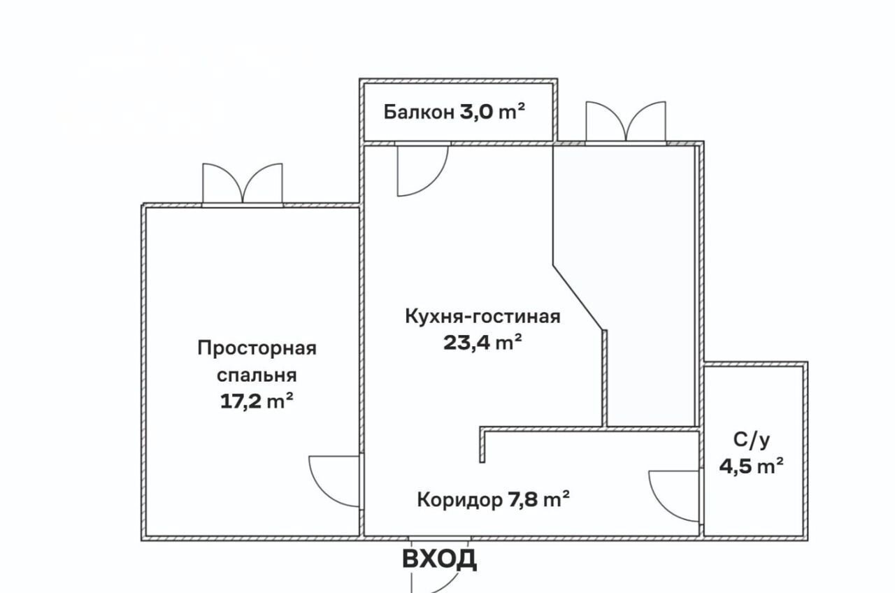 квартира р-н Оренбургский п Пригородный пр-кт Звездный 128б фото 10