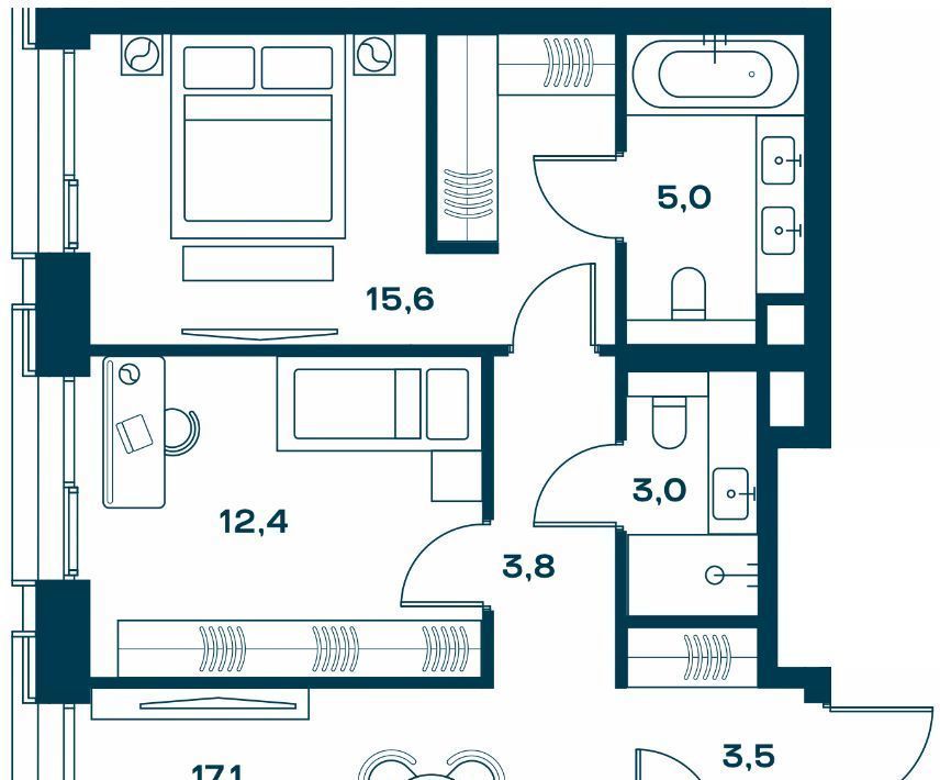 квартира г Москва метро Красный Балтиец ул Часовая 28к/8 фото 1