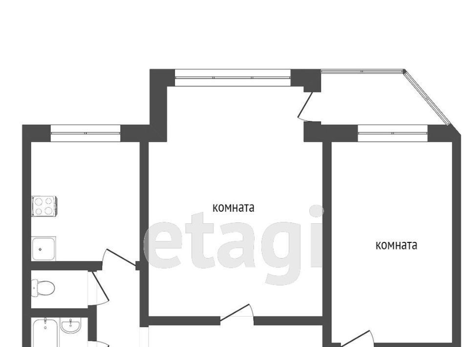 квартира г Надым ул Строителей 3 фото 1