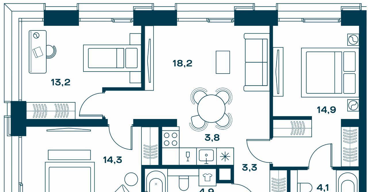 квартира г Москва метро Красный Балтиец ул Часовая 28к/8 фото 1