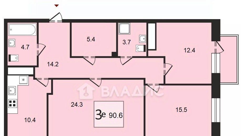 квартира г Воронеж р-н Центральный ул Ломоносова 83д фото 1