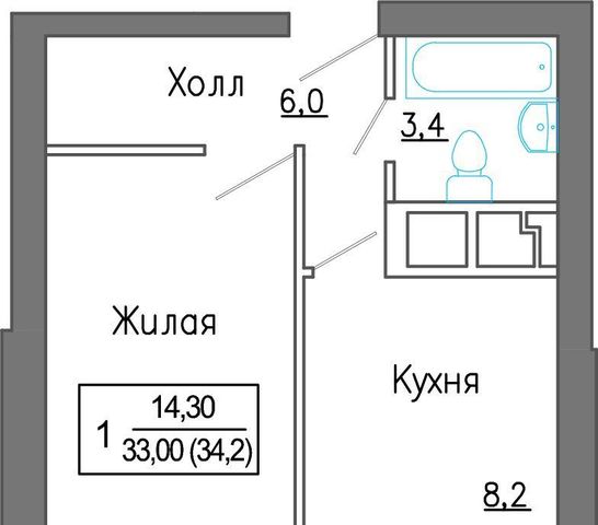 Аникеевка, За Митино жилой комплекс, к 1 фото