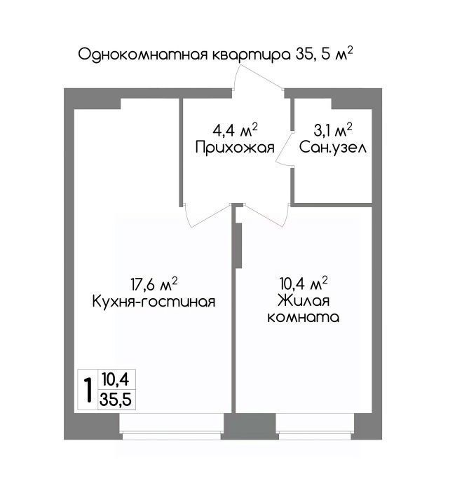 квартира г Тула п Западный 2-й ул Маяковского 39 п Скуратовский р-н Центральный фото 1