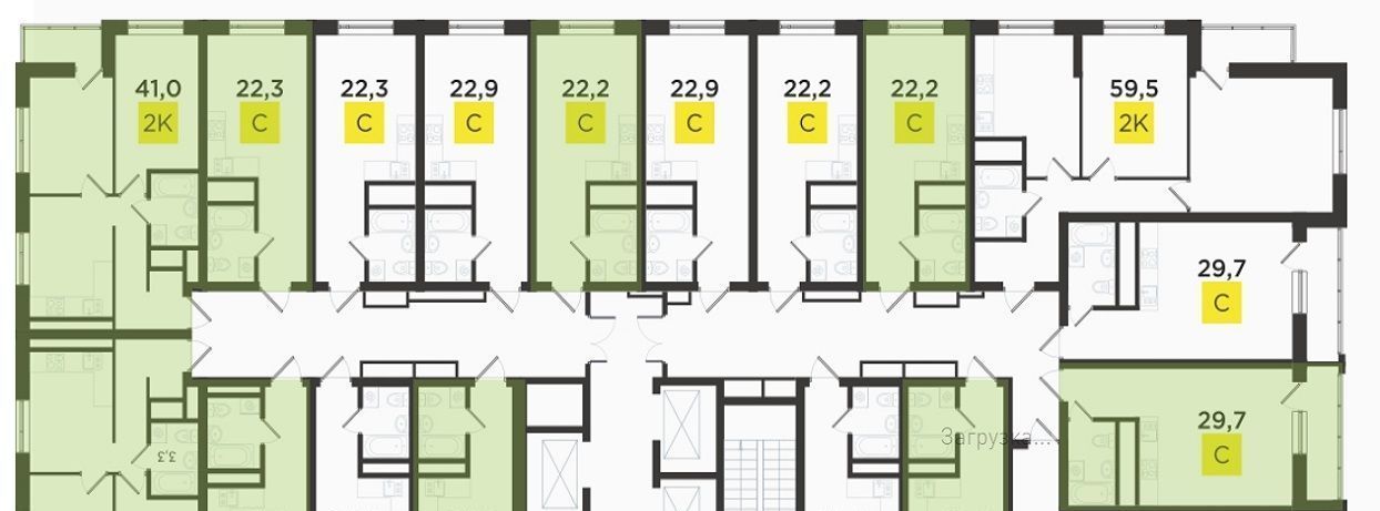 квартира г Екатеринбург Машиностроителей ЖК «Основинские кварталы» фото 2