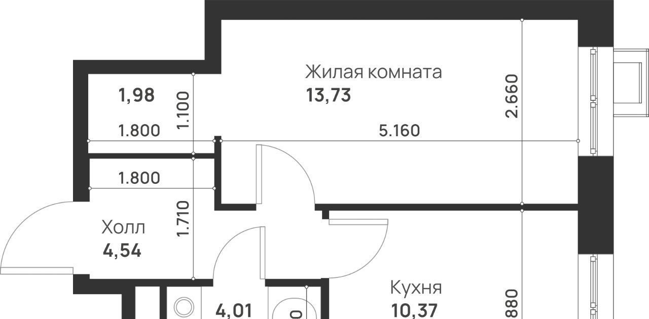 квартира г Москва метро Бульвар Рокоссовского ш Открытое 14д фото 2