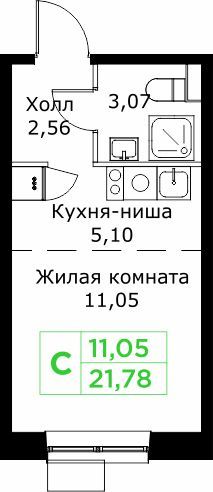 квартира г Мытищи проезд Шараповский 4 городской округ Мытищи фото 1