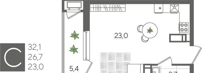 квартира г Краснодар р-н Карасунский ул Новороссийская 102/4 фото 1