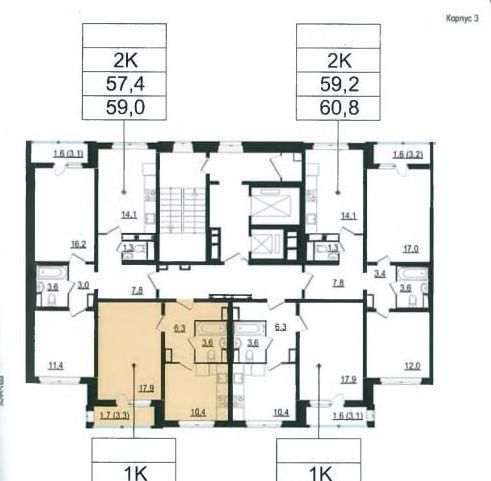 квартира г Москва метро Домодедовская ул Генерала Белова 28к/3 фото 1