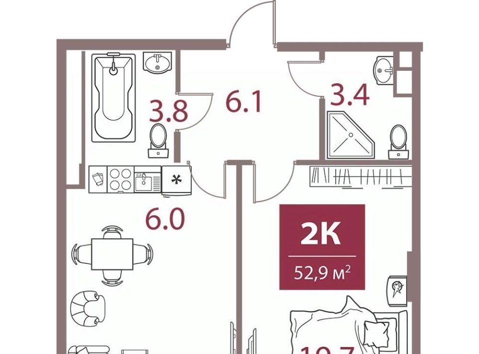 квартира г Москва метро Раменки пр-кт Мичуринский 30б фото 1