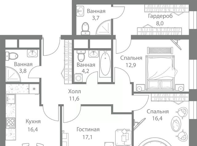 метро Сетунь ЖК Стеллар Сити фото