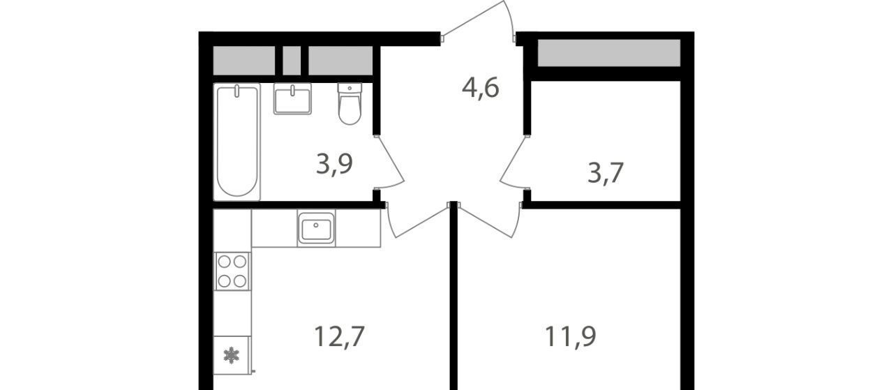 квартира г Москва метро Водный стадион ул Михалковская 48с/4 фото 1