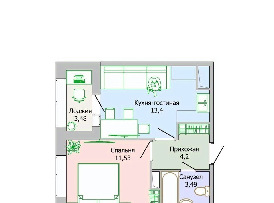 квартира г Хабаровск р-н Кировский ул Тихоокеанская 127/1 фото 1