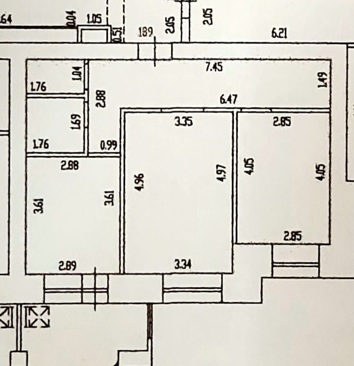 квартира г Барнаул р-н Центральный ул Аванесова 44 фото 27