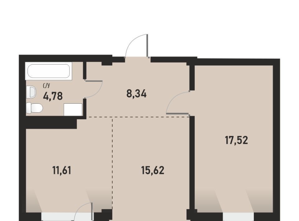 квартира г Шелехов кв-л 5-й 2 фото 1