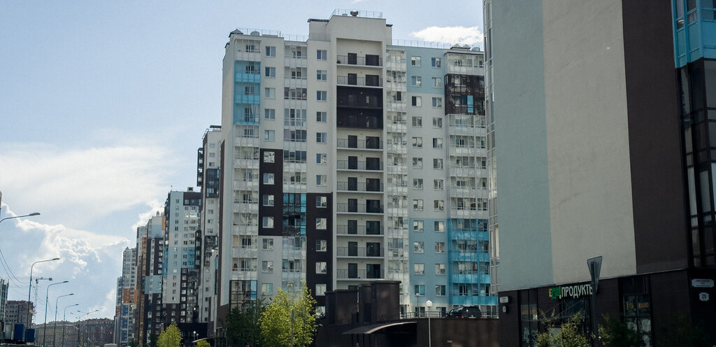 квартира г Санкт-Петербург метро Комендантский Проспект аллея Арцеуловская 23к/1 фото 21