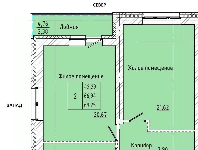 квартира г Хабаровск р-н Индустриальный ул 65-летия Победы 1/16 фото 1